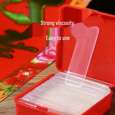 Traceless Double-Sided Transparent Tape for Spring Festival and Wedding Decorations