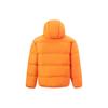 Li-Ning Badfive Letter Print Water-Resistant Loose Short Down Jacket Men Jacket Autumn-Orange AYMT141-7