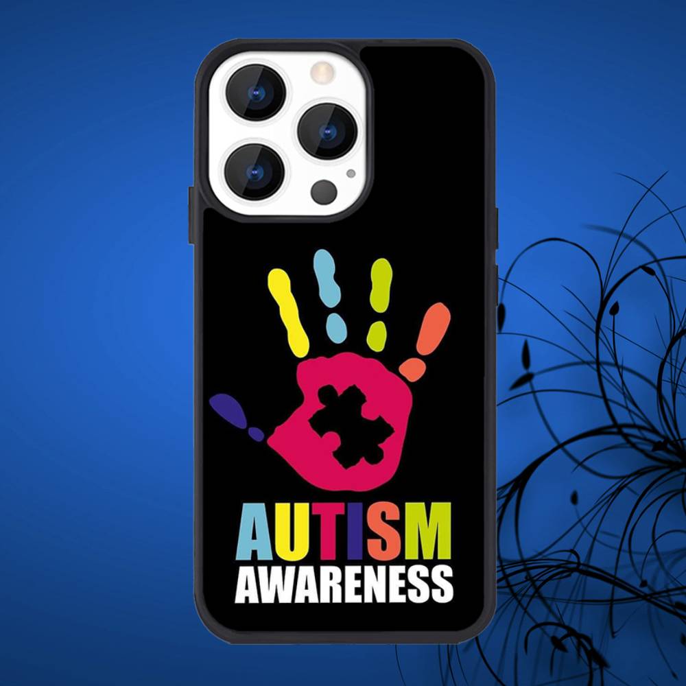 Autism Support Puzzle Phone Case For iPhone 16,15,14,13,12,11,Plus,Pro,Max Mini Magsafe Magnetic Wireless Charging