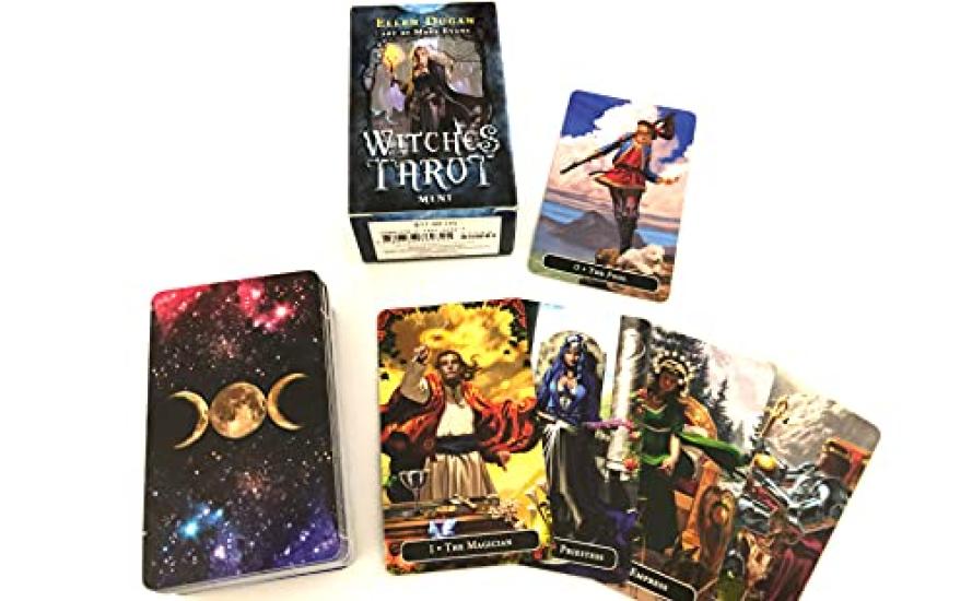 Witches Tarot Waite 78 Miniature Tarot Includes Japanese Authentic Product I.I.J Mini, Edition, Cards, Size, Reading, Instructions,