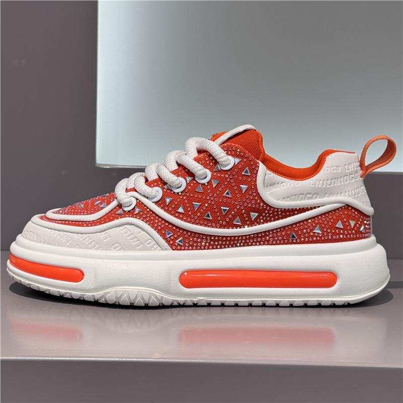 Shoes Hot Diamond Spring and Summer New Mesh Breathable Platform Sneakers Star Hugh Dl