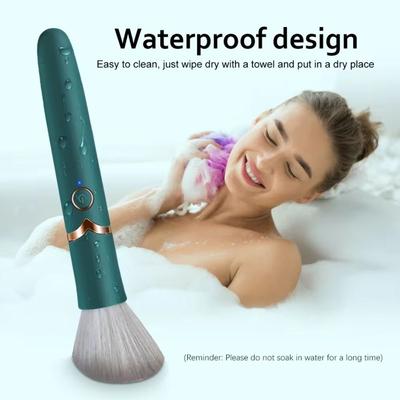 10 Speeds Vibration Makeup Brush Multifunctional Massage Brush  Female Orgasm Clitoral
