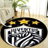 Personalized Juventus Round Chair Office Rug - Perfect for Mat, Office Chair & More - Ideal Gift for Birthdays and Holidays