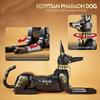 Creative 1208Pcs Mechanical Egyptian Pharaoh Dog Building Blocks MOC Magic Animal Collection Construction Toys For Children Gift