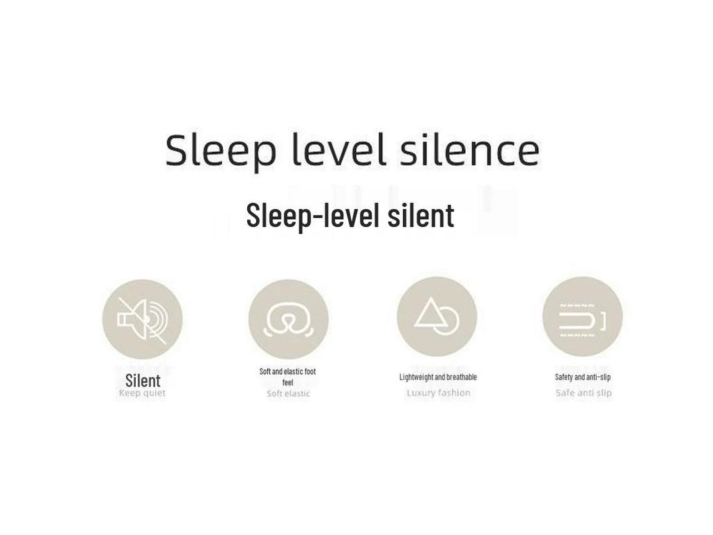 Women's Silent Soft-Soled Japanese Slippers - Lightweight, Noiseless Home Footwear for Wooden Floors in Spring/Summer