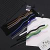 Wavy Glass Straws 11pcs Multicolor Reusable Glass Drinking Straws with Black Pouch for Drinking Beverages Coffee Milk Tea