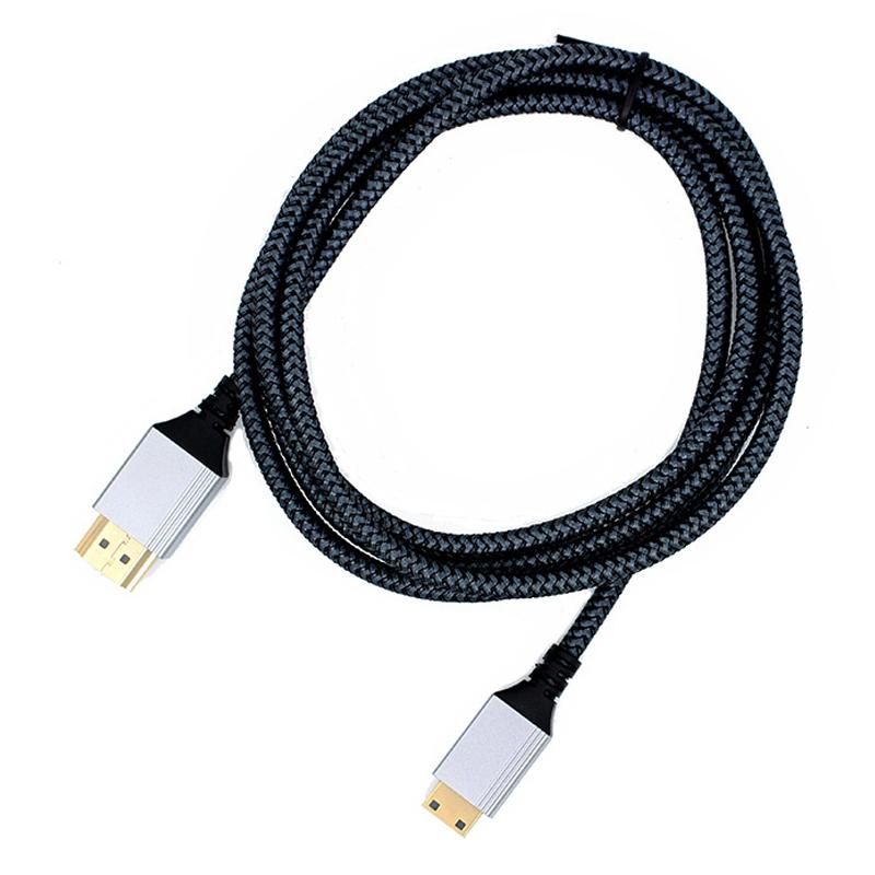 

3m HDMI to Mini HDMI Male to Male Adapter 4K High Definition Braided Cable As Shown A