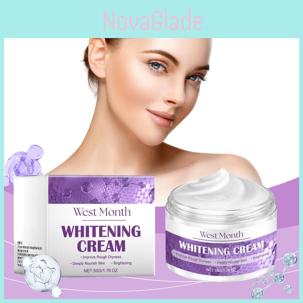 West Month Peptide Moisturizing Cream Hydrating Radiant Face Skin Care Cream