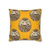 Cute Hedgehog Pattern Double-Sided Throw Pillowcase, Decorative Square Cushion Cover For Sofa And Living Room