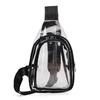 Waterproof Water-Sprinkling Festival Bag Trendy See Through Transparent Bag Large Size Crossbody Desig PVC Chest Bag Beach
