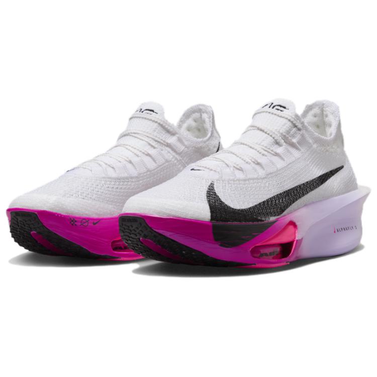 Nike Air Zoom Alphafly Next% 3 Fp White Purple Agate Women's Sneakers Casual FD8315-100