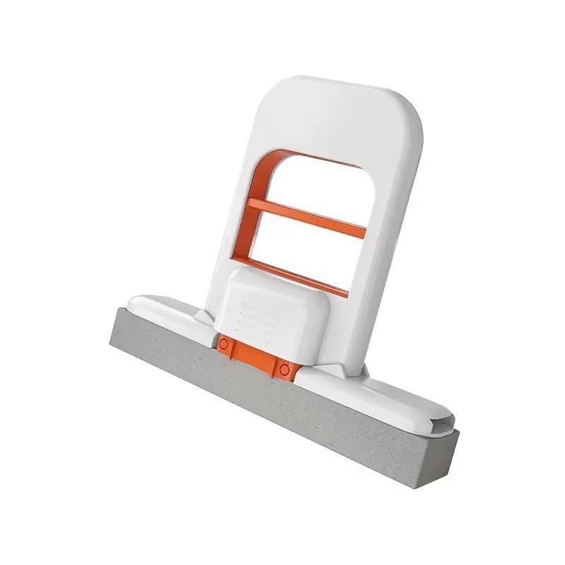 Hand-Free Mini Mop: Absorbent Sponge for Household and Bathroom Cleaning