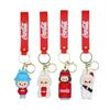 Creative And Personalized Coca Cola Rabbu Little Sheep Keychain Car Bag Pendant 3D Doll Small Gift