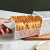 Brotbox aus Kunststoff mit dicht schließendem Deckel und Tablett, Brotaufbewahrungsbox, Aufbewahrungsbox für Sandwichbrot, Aufbewahrungsbox für Pasta, Mehrkornbehälter