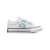 Converse All Star Casual Versatile Low Top Walker Shoes Baby Shoes White Blue A07411C
