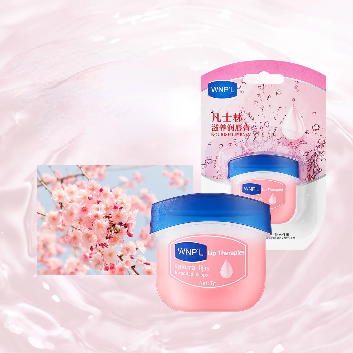 

Натуральный растительный бальзам для губ, увлажняющая основа для губной помады, милый макияж, против растрескивания, масло для губ, оригинальная корейская косметика для ухода за кожей Cherry blossoms 1pcs