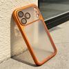 Transparent Matte Phone Case For For Iphone 17 16 1 14 13 Pro Max 16Pro 17Pro Camera Lens Protection Frosted Back Cover