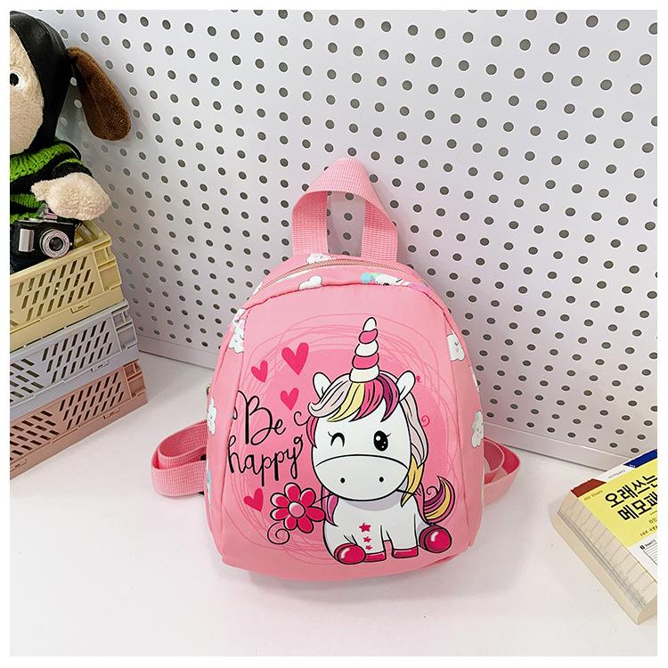 School BagsChildren's bag small class girl cute cartoon backpack outdoor leisure versatile snacks small