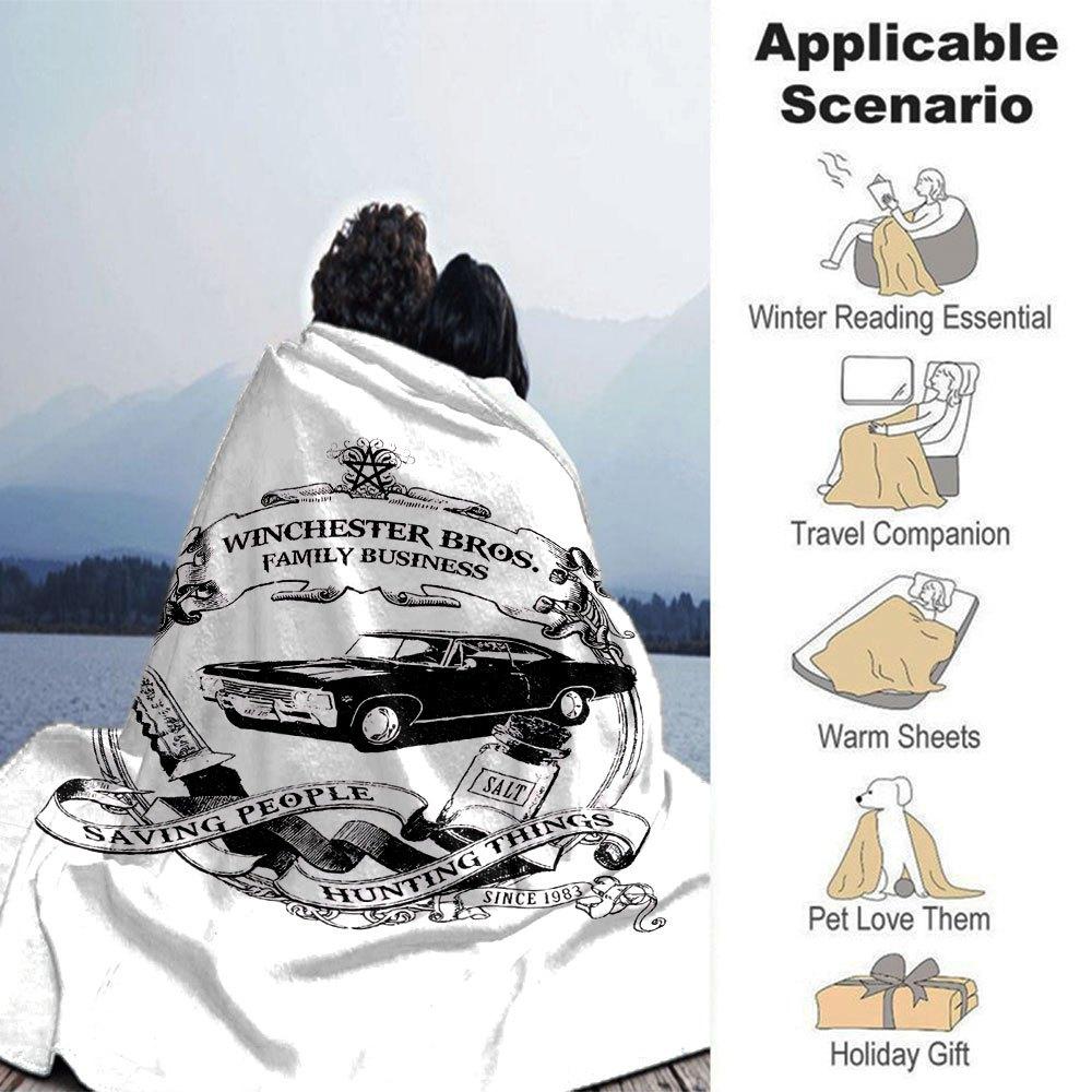 1pc Supernatural 10 Blanket Soft Warm Throw for Home, Office, Travel All Season Cozy Bedding Gift, Office Cozy Accessory