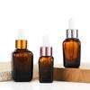 10ml 20ml 30ml 50ml 100ml Amber Glass Liquid Reagent Pipette Essential Oils Bottle Eye Dropper Cap Empty Aromatherapy Containers