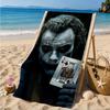 Jo-ker In Green Suit Beach Towel, Super Soft Microfiber, Perfect Gift for Her/Him, Birthday, for Pool, Beach, Travel, Decor Beach Party