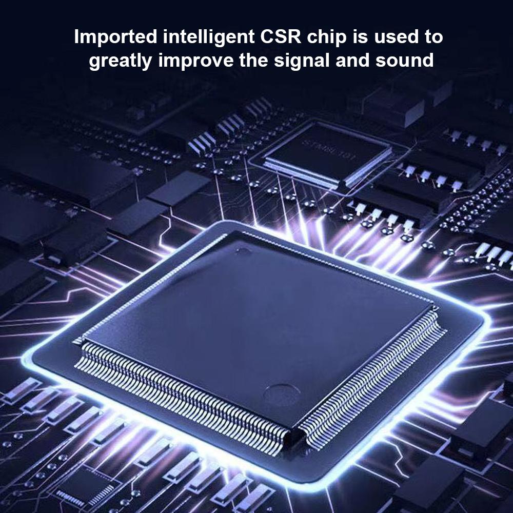 Bluetooth 5.0 Kulaklık Handsfree İş Kulaklık Kablosuz Spor Kulaklık Su Geçirmez Gürültü Azaltma Kulaklık