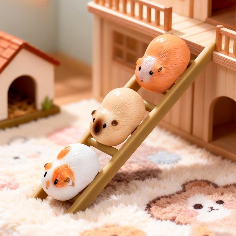 10/20Pcs Mini Guinea Pig Figurines Resin Cavy Miniature Animals Figurines Fairy Garden Miniature Moss Landscape Diy Crafts