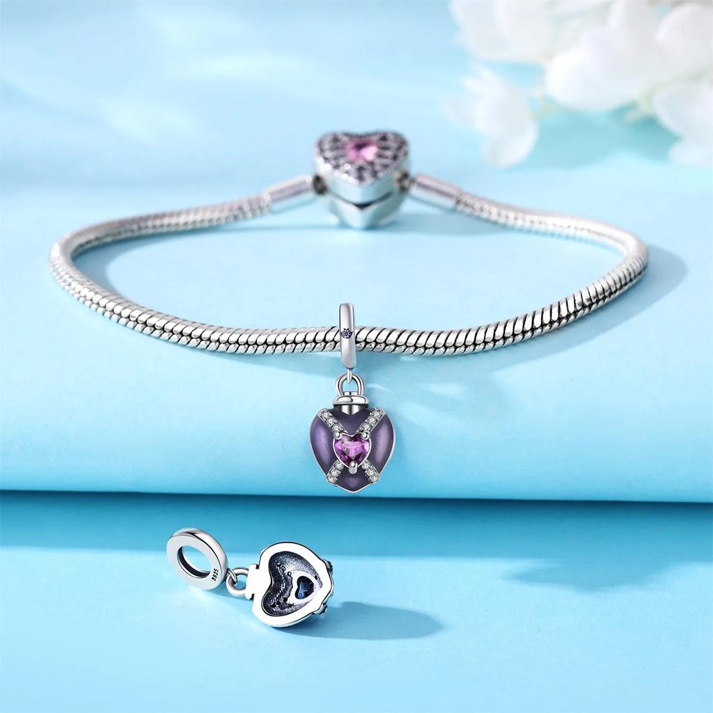 Copper Colors Star Pumpkin Carriage Pendant Charms Heart Bead Fit Original Bracelet Diy Fine Jewelry Gift For Women