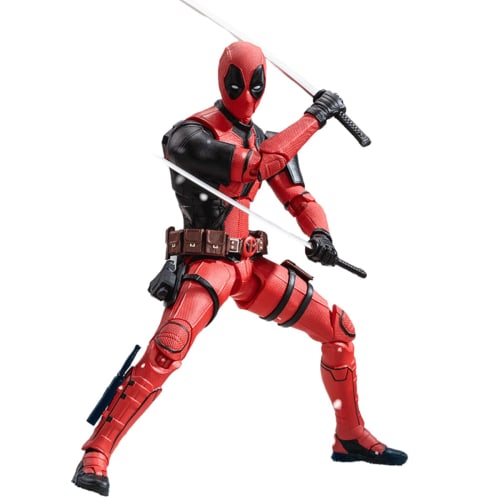 HiPlay ZDTOYS Deadpool & Wolverine Movie Version 1/10 Scale Action Figure, Painted and Finished, PVC