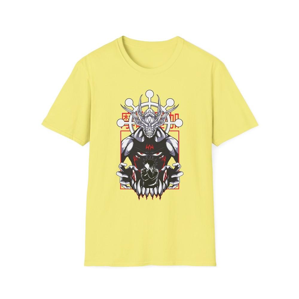 Jjk Unisex Jl Anime TShirt Softstyle Fishiguro Vs Hinami