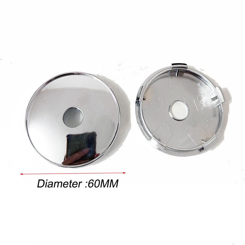 4pcs 56mm 60mmUniversal Car Wheel Center Cover Hub Cap Union Jack Badge Sticker Replacement