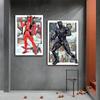 Marvel Movie Poster Spiderman Canvas Painting Iron Man Hulk Wall Art Print Kids Room Decoration Modern Home Decor Gift
