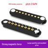 8-Pin Self-Aligning Magnetic Connector, 2.54mm Pitch, Strong Signal Transmission for Smart Wearables