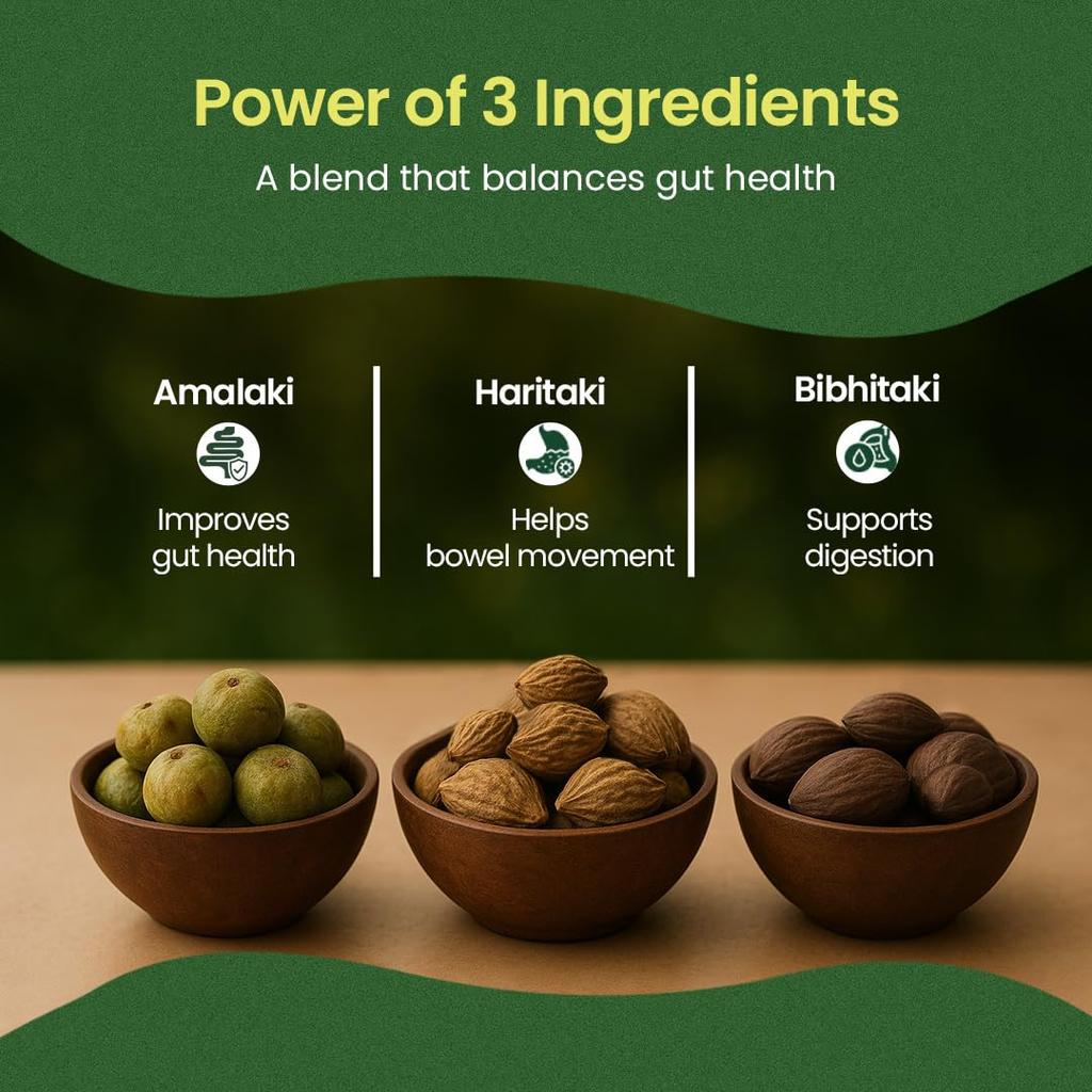 Kerala Ayurveda Triphala Churna Tablets 100 Count For Gut Health Digestive Support And Daily Bowel Balance