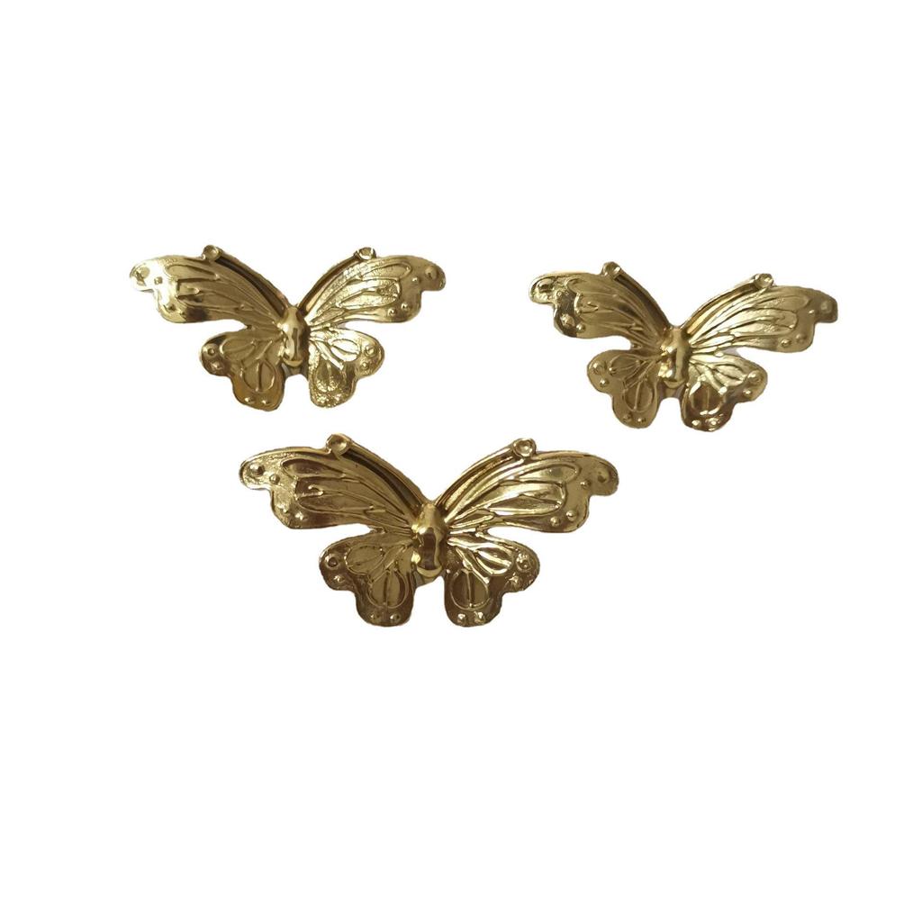 Brass Forged Butterfly Handle for Cabinets and Drawers