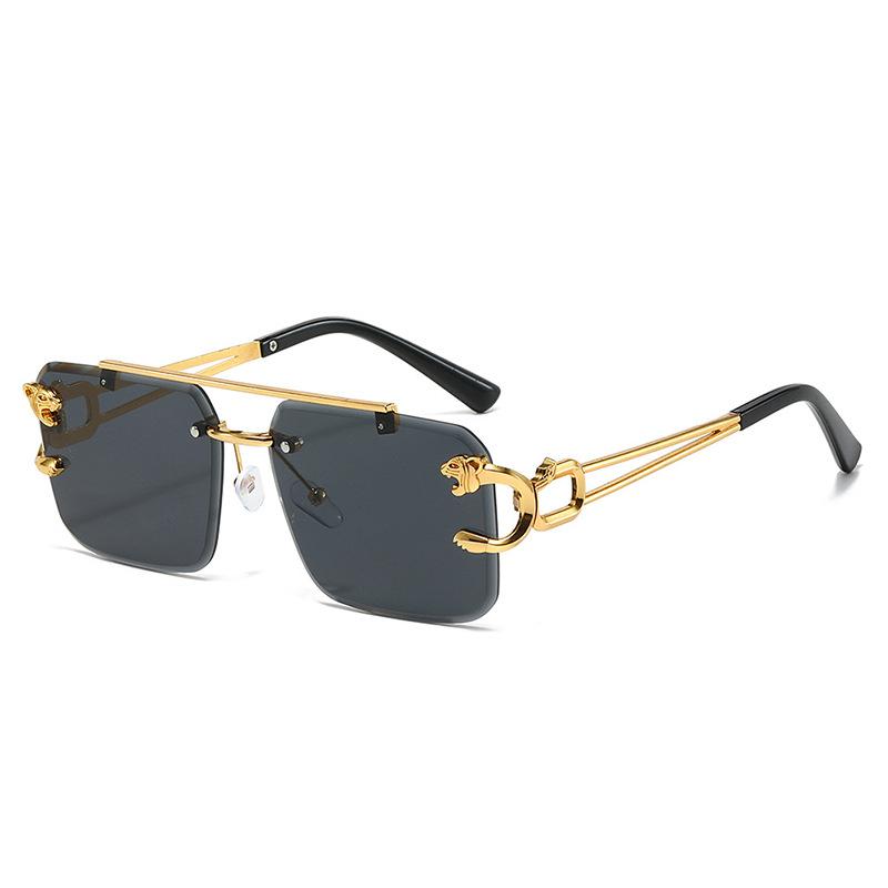 JYL TS Sunglasses UV Protection Leopard Frameless Driving/1228