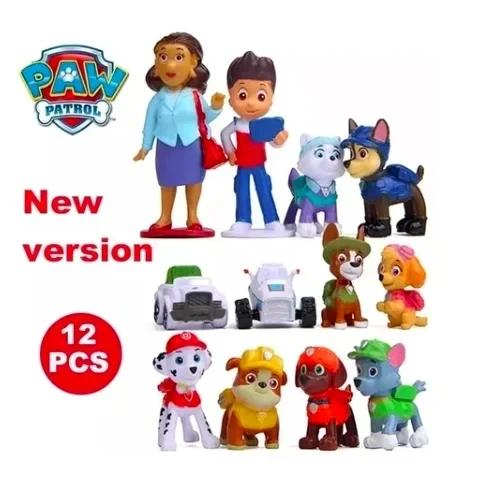 12pcs/set Amazing Zootopia Animals Action Figure Toys Rabbit Judy Hopps Fox Nick Wilde Movie Kids Gift Collection Figures Poseable Articulated Scale