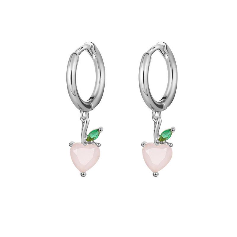 Tropical Fruit Mini Hoop & Stud Earrings - Creative European & American Ear Jewelry