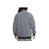 Nike Embroidered Logo Stand Collar Reversible Full-Zip Jacket Men Outerwear Cool-Grey DZ4713-065
