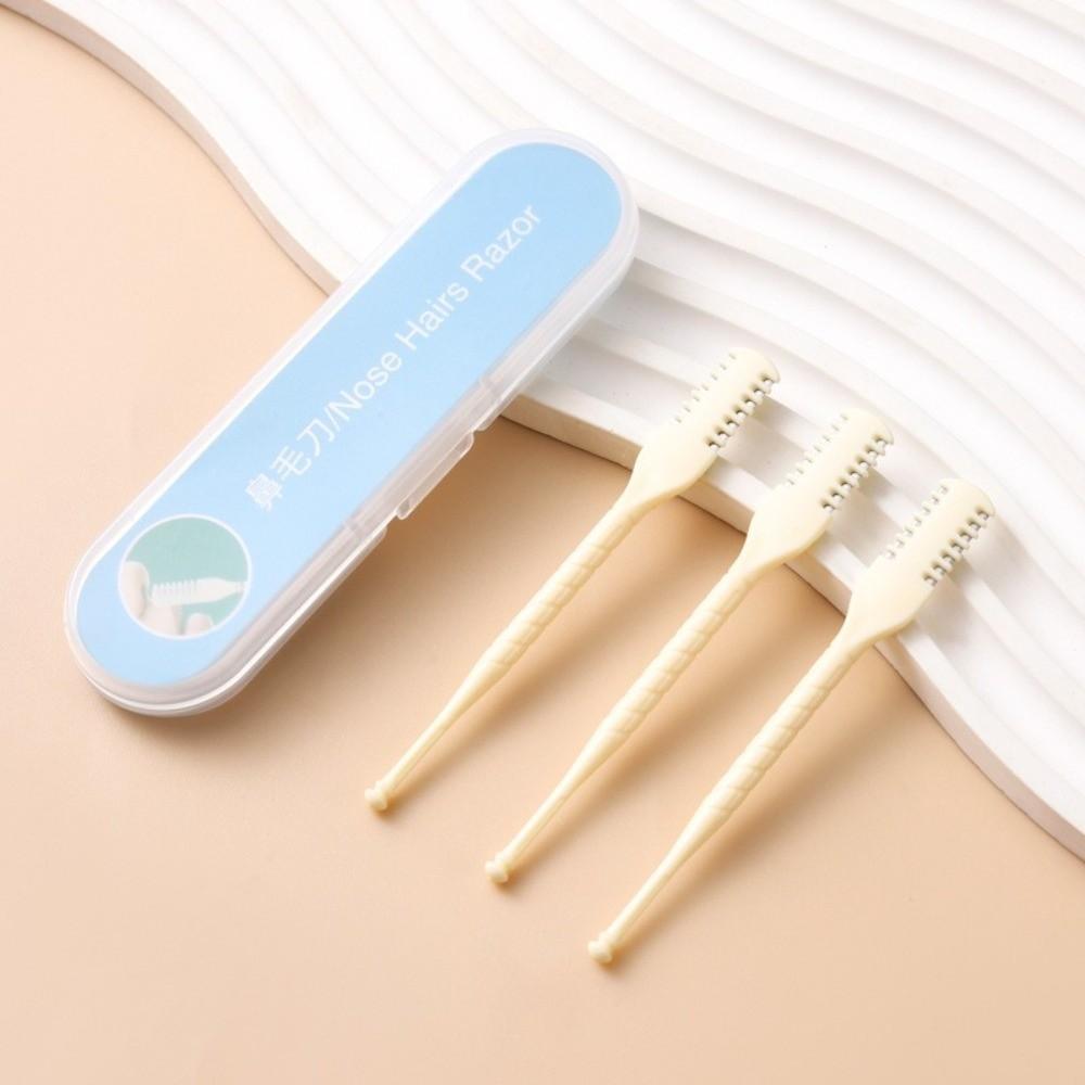 1/2/3/4/5 pcs with Comb Teeth Nose Hair Trimmer Washable Nose Hair Remover Nose Hairs Razor Unisex
