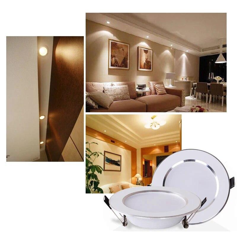 New Home Living Room Bedroom Led Downlight Ceiling Light Indoor Outdoor White WWarm Light G017