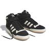 Adidas Forum Mid Black Cream Gum Unisex Sneakers Core-Black Cream-White FZ6252