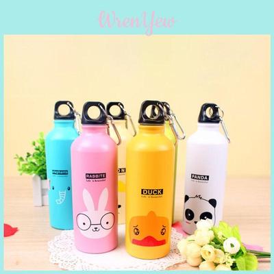 Durable 500ml Lightweight Aluminum Alloy Water Bottle For Outdoor Sports And Camping