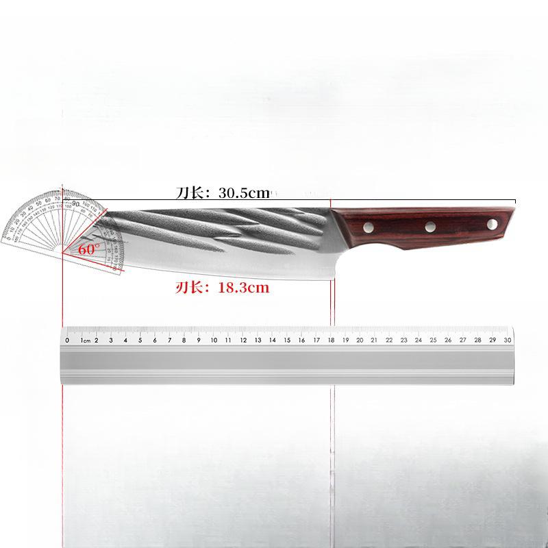 Chef Knife Handmade Forged Kitchen Knives Professional Butcher Knife Sharp Cleaver Knives Meat Slicing Knife Faca Chef