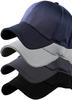 Laquest Plus Size Breathable Simple Fits Head Circumference Up To 65cm Cap, (White)
