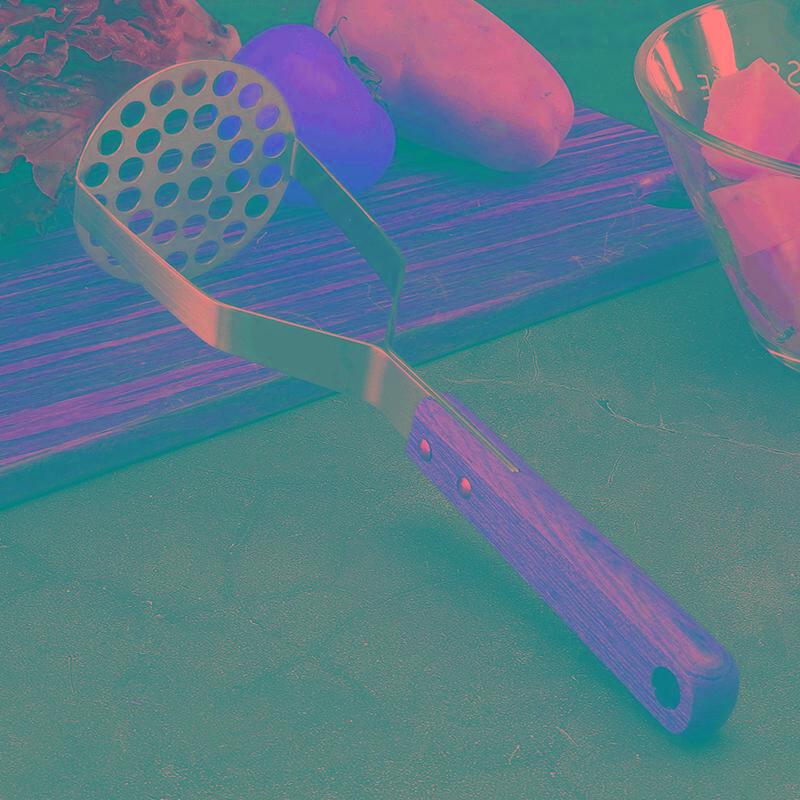 Premium 304 Stainless Steel Potato Masher