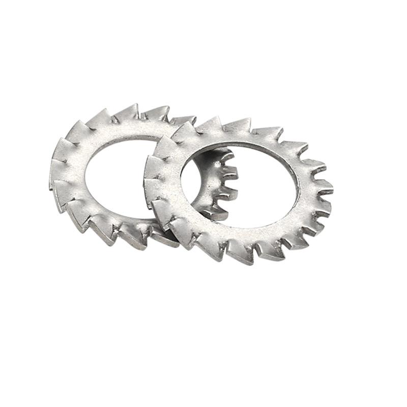 Aozhan Aofeng 304 Stainless Steel External Tooth Lock Washer GB862.2, Anti-loosening, Size M3-M33