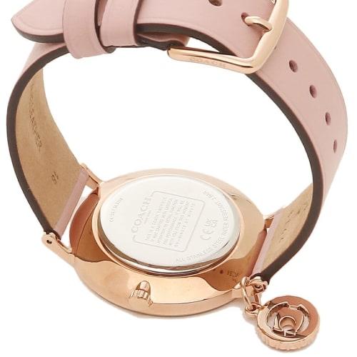 Coach Women's Perry 36mm Quartz Watch, White and Pink, Leather, COACH 14503884