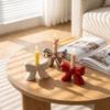 Korean Style Bowknot Candlestick Creative Desktop Bowknot Ornament Bow Candle Stand  Home Decor