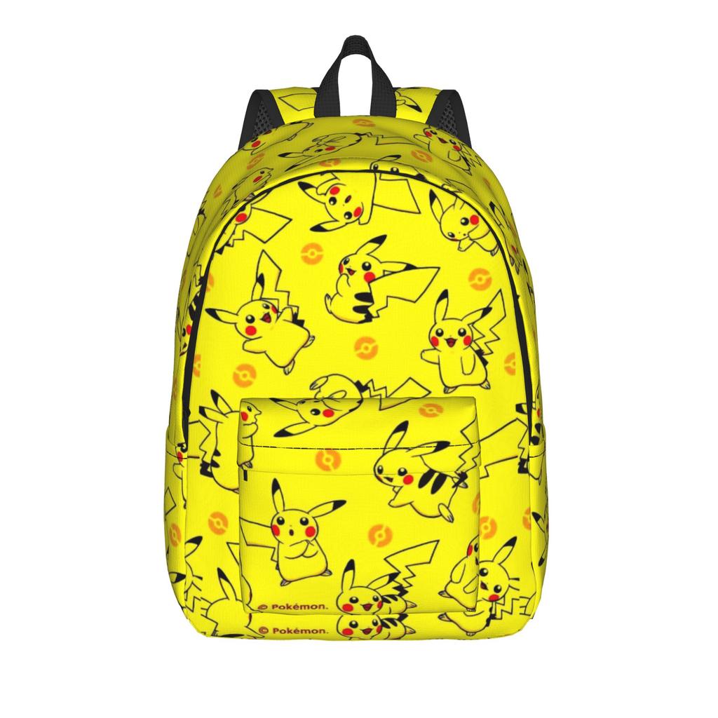 Cute Monsters Cartoon Backpack for Men Women Fashion High School Business Daypack Pokemoned Laptop Computer Shoulder Bag